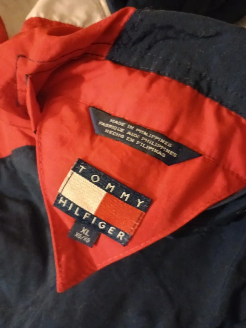 VTG Reversible Colorblock Windbreaker Puffer & Hidden Hood Jacket- Unisex Style